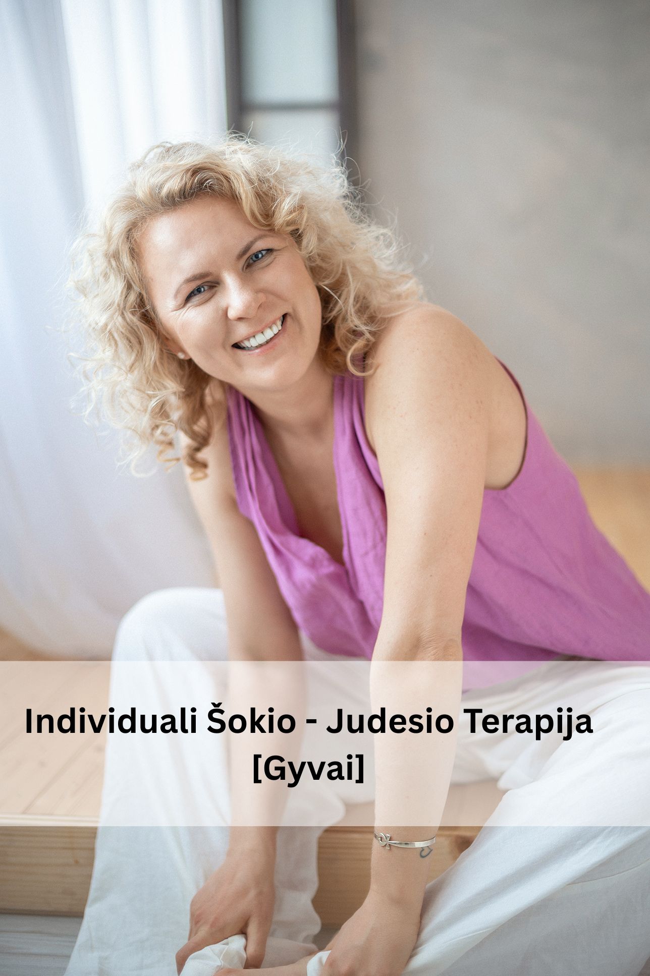 Individuali šokio-judesio terapija gyvai